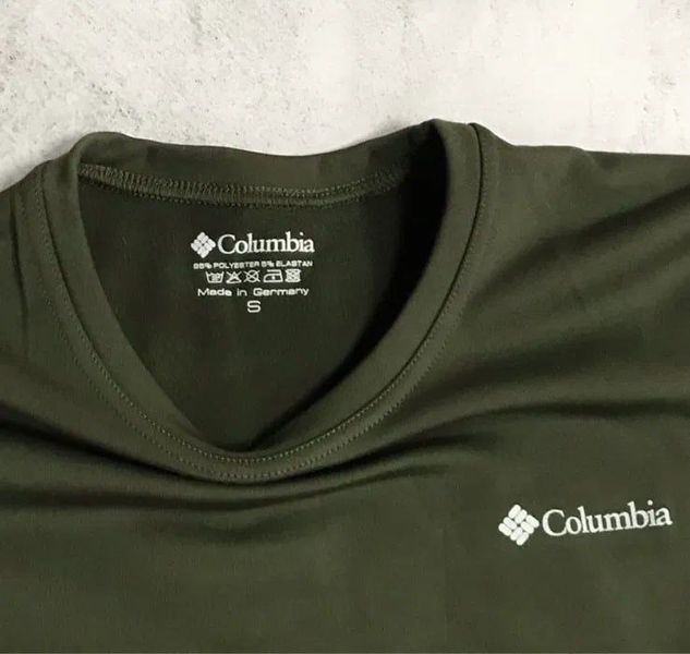 Чоловічий зимовий комплект: термобілизна Columbia, розміри S - XXL + тактичні термошкарпетки, хакі 0301251 фото