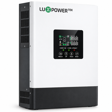 Гібридний інвертор LUXPOWER GETA-LB-EU3.6K/24V 3,6 кВт 24В, чиста синусоїда, MPPT, Wi-Fi, підмішування, ДБЖ (UPS) 1310261 фото