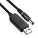 USB кабель шнур перехідник для Wi-Fi роутера 5V на 9V (DC 5,5х2,1мм) від павербанка copy_1_260123 фото 7