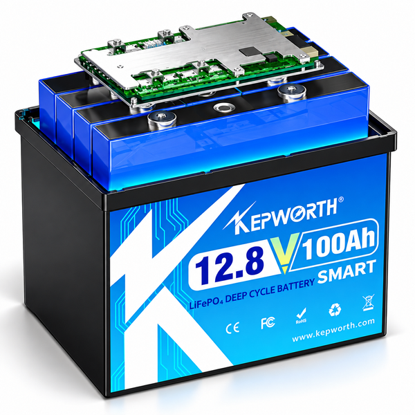 Комплект резервного живлення LUXPOWER GETA 1500 Вт 12В + 2&times; LiFePO4 Kepworth 12,8В 100А&middot;год, 1,28 кВт&middot;год, MPPT 100А, Wi-Fi, чиста синусоїда, ДБЖ (UPS) для дому 1410261 фото