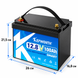 Комплект резервного живлення LUXPOWER GETA 1500 Вт 12В + 2&times; LiFePO4 Kepworth 12,8В 100А&middot;год, 1,28 кВт&middot;год, MPPT 100А, Wi-Fi, чиста синусоїда, ДБЖ (UPS) для дому 1410261 фото 5