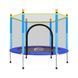 Детский батут Fitonix 140 см SafeJump с защитной сеткой и 6 ножками, синий, усиленный батут для детей 0503263 фото 7