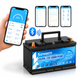 Акумулятор Kepworth LiFePO4 12,8В 100А&middot;год 1280Вт&middot;год із зарядним пристроєм, Smart BMS, Bluetooth, для ДБЖ (UPS), резервного живлення будинку 1410263 фото 3