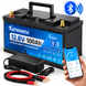 Акумулятор Kepworth LiFePO4 12,8В 100А&middot;год 1280Вт&middot;год із зарядним пристроєм, Smart BMS, Bluetooth, для ДБЖ (UPS), резервного живлення будинку 1410263 фото 1
