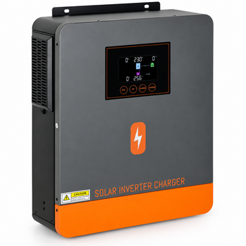 Гибридный солнечный инвертор PowMr POW-HVM6.5K-48V-E 6500 Вт 48В, MPPT 120А, чистая синусоида, зарядное устройство, ИБП (UPS) 1610261 фото