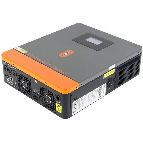 Гибридный солнечный инвертор PowMr POW-HVM6.5K-48V-E 6500 Вт 48В, MPPT 120А, чистая синусоида, зарядное устройство, ИБП (UPS) 1610261 фото