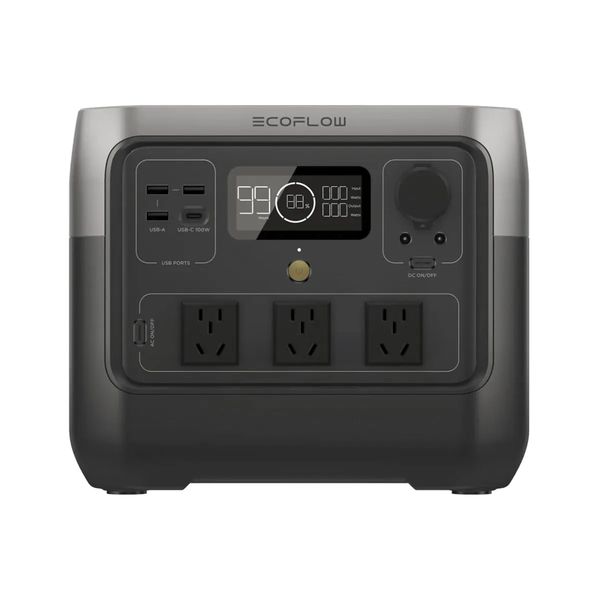 Зарядна станція EcoFlow RIVER 2 Pro (CN з перехідником) електростанція, UPS, ДБЖ, портативний повербанк для дому 210242 фото