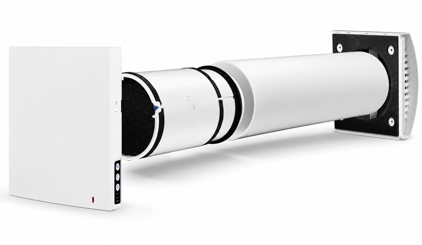 Рекуператор Blauberg Vento Expert A50-1 S10 W V.2 Wi-Fi, до 50 м&sup3;/ч, рекуперация тепла 93%, датчик влажности, для квартиры и дома 20012023 фото