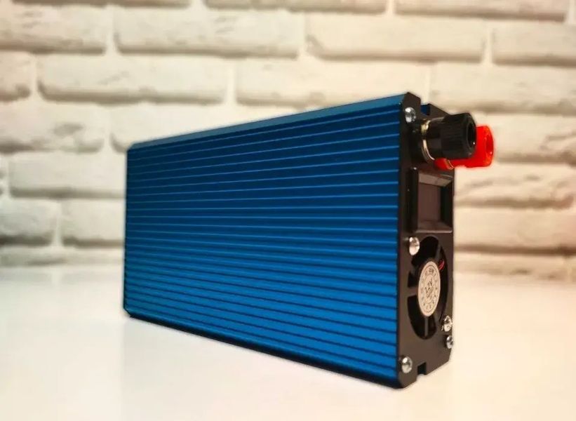 Комплект: Інвертор із чистим синусом Tataliken 1600W + Інтелектуальний імпульсний зарядний пристрій 12V 6 А id_127 фото