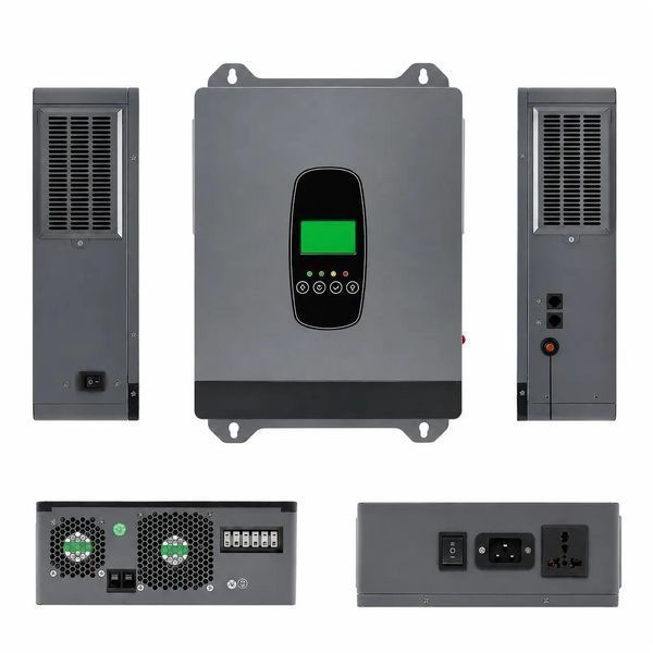 Комплект резервного живлення 3.3 кВт Datouboss 24В + 2&times; LiFePO4 EASUN POWER 12V 100Ah 2,56 кВт&middot;год, для дому, квартири, котла та ДБЖ 1108262 фото