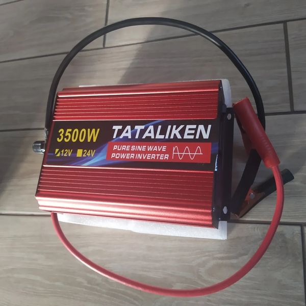 Инвертор для котла з чистым синусом TATALIKEN 3500w, преобразователь напряжения id_124 фото