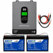 Комплект резервного живлення 3.3 кВт Datouboss 24В + 2&times; LiFePO4 EASUN POWER 12V 100Ah 2,56 кВт&middot;год, для дому, квартири, котла та ДБЖ 1108262 фото 1