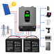 Комплект резервного живлення DATOUBOSS 3,3 кВт 24В + 2 АКБ DATOUBOSS LiFePO4 12.8V 100Ah, 2,56 кВт&middot;год, для дому 1108262 фото 2