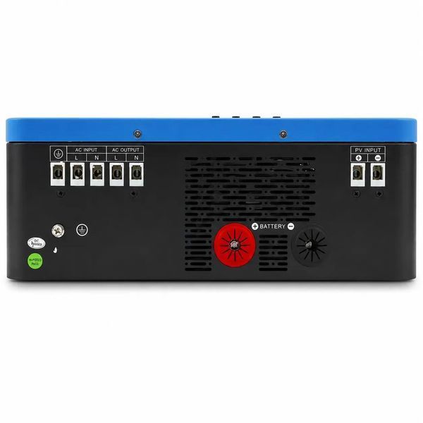 Комплект резервного живлення EASUN POWER 3.2 кВт 24В + 2&times; LiFePO4 100Ah 2.56 кВт&middot;год, Wi-Fi, MPPT, для дому та квартири 1108264 фото