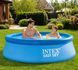 Надувний басейн Intex Easy Set 28110 244&times;76 см, 2400 л &mdash; круглий сімейний басейн для дітей і дорослих 0207262 фото 1