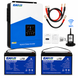 Комплект резервного живлення EASUN POWER 3.2 кВт 24В + 2&times; LiFePO4 100Ah 2.56 кВт&middot;год, Wi-Fi, MPPT, для дому та квартири 1108264 фото 1