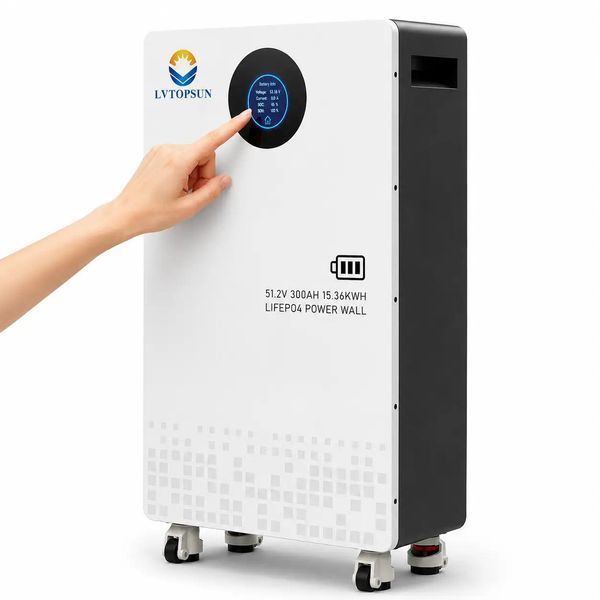 Комплект резервного живлення 15,36 кВт&middot;год Anenji 6,2 кВт + LiFePO₄ Lvtopsun 51,2V 300Ah, Wi-Fi, MPPT, для дому 1308261 фото