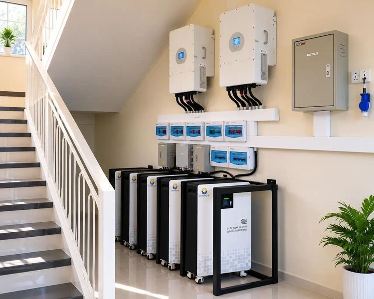 Комплект резервного живлення 15,36 кВт&middot;год Anenji 6,2 кВт + LiFePO₄ Lvtopsun 51,2V 300Ah, Wi-Fi, MPPT, для дому 1308261 фото