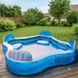 Надувной семейный бассейн Intex Swim Center 56475 229&times;229&times;66 см, 990 л &mdash; квадратный бассейн с сиденьями 0307261 фото 4
