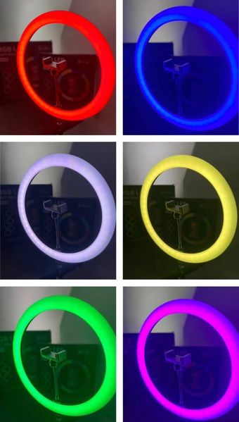 Комплект LED лампа Soft Ring Light MJ300 і штатив 2 м. світлодіодна кільцева лампа 30 см для салонів краси 250320233 фото