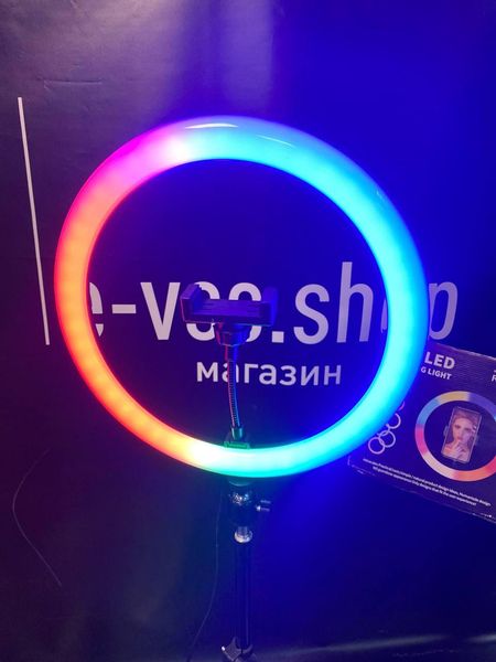 Комплект LED лампа Soft Ring Light MJ300 і штатив 2 м. світлодіодна кільцева лампа 30 см для салонів краси 250320233 фото