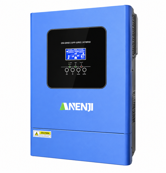 Гібридний сонячний інвертор Anenji 6200W 48V Wi-Fi MPPT 120A, 6500W PV, робота без АКБ 1106261 фото