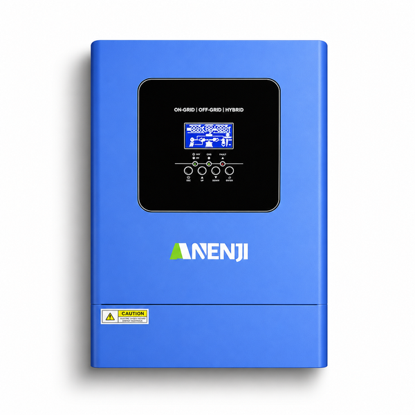 Гібридний сонячний інвертор Anenji 6200W 48V Wi-Fi MPPT 120A, 6500W PV, робота без АКБ 1106261 фото