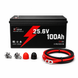 Комплект резервного живлення 4.2 кВт Daxtromn + LiFePO4 24V 100Ah Idzlldi, інвертор з акумулятором для будинку, квартири та котла, кабелі в подарунок 1106262 фото 2