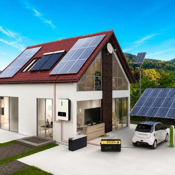 Комплект резервного живлення Daxtromn 6.2 кВА + LiFePO4 акумулятор Lvtopsun 51.2В 100Ah (5.12 кВт&middot;год), ДБЖ для будинку, квартири, котла, UPS 607261 фото