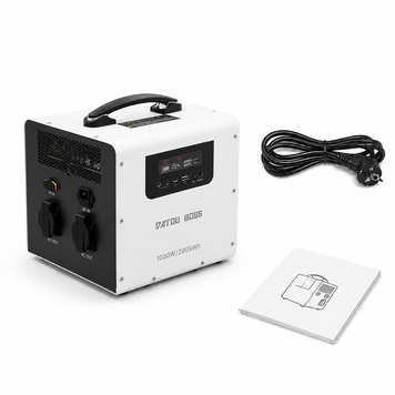 Портативна зарядна станція Datouboss JC-1020 LiFePO4 2009.6Wh 1000Вт, чиста синусоїда, UPS 2907261 фото