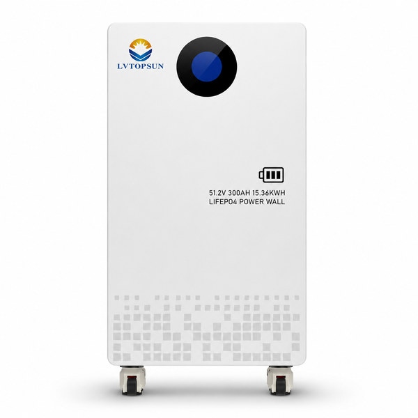 Акумулятор LiFePO4 Lvtopsun 51.2V 300Ah 15.36 кВт&middot;год з BMS для інвертора та сонячних електростанцій 1606262 фото