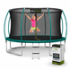 Батут WellActive 374 см (12 FT) до 150 кг з внутрішньою захисною сіткою, драбинкою та посиленим каркасом 706262 фото 1