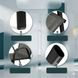 Комплект садових меблів Comfort 4 крісла + стіл (60&times;60 см), метал + Teslin, графіт  для тераси, саду, балкона та відпочинку 1004262 фото 6