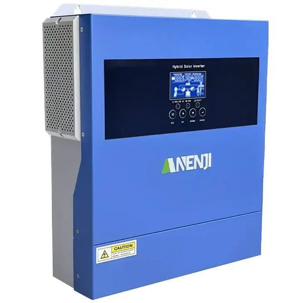 Гібридний інвертор Anenji 4.2 кВт, ANJ-4000-24V, ДБЖ, 24 В з Wi-Fi, безперебійник, UPS для дому, квартири, офісу 2301262 фото