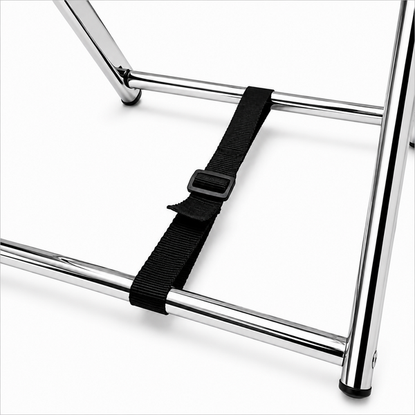 Складная напольная подставка для сумки черная BAG STAND Premium Oxford 600D для салона красоты, парикмахерской, маникюра и офиса 1205261 фото