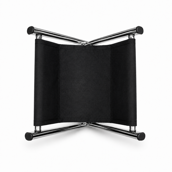 Складная напольная подставка для сумки черная BAG STAND Premium Oxford 600D для салона красоты, парикмахерской, маникюра и офиса 1205261 фото