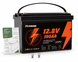 Акумулятор Powinver 12.8V 100Ah, BMS 100A, LiFePO4 для інвертора, сонячної електростанції, UPS (ДБЖ) та резервного живлення 2408261 фото 1