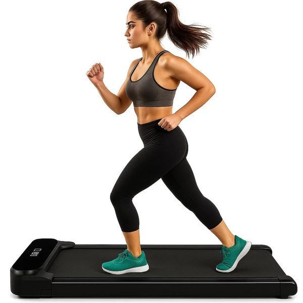 Електрична бігова доріжка Treadmill XM-U1, 1100 Вт, 6 км/год, до 120 кг, компактна та тиха 2508251 фото