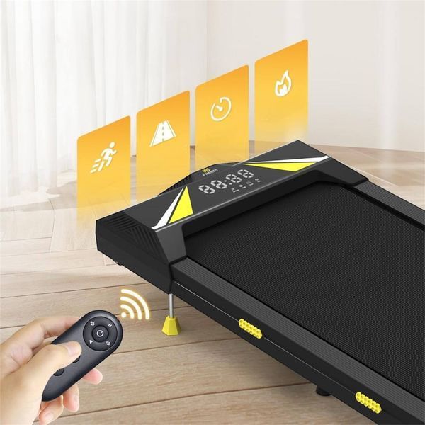 Уцінка! Бігова доріжка Freepi F1, 550 W, 0.75 HP, 6 км/год, з нахилом та пультом, до 130 кг, компактна, тиха 1108256 фото