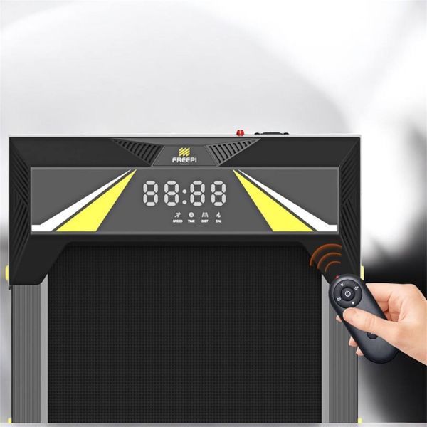 Уцінка! Бігова доріжка Freepi F1, 550 W, 0.75 HP, 6 км/год, з нахилом та пультом, до 130 кг, компактна, тиха 1108256 фото