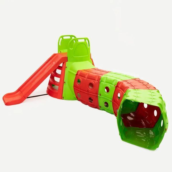 Ігрова дитяча гірка з тунелем Doloni Toys для активних ігор вдома і на вулиці  10072512 фото
