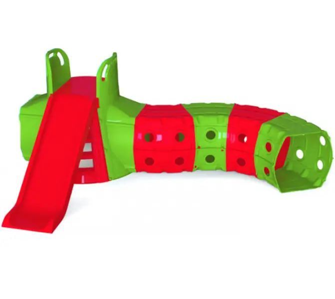 Ігрова дитяча гірка з тунелем Doloni Toys для активних ігор вдома і на вулиці  10072512 фото