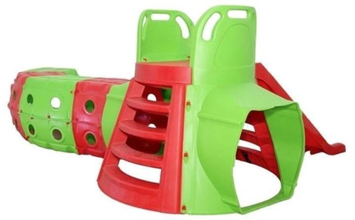 Ігрова дитяча гірка з тунелем Doloni Toys для активних ігор вдома і на вулиці  10072512 фото