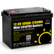 Акумулятор LiFePO4 GoKWh Mini 12.8V 100Ah 1,28 кВт&middot;год з BMS, для інвертора та резервного живлення 3009271 фото 6