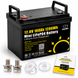 Акумулятор LiFePO4 GoKWh Mini 12.8V 100Ah 1,28 кВт&middot;год з BMS, для інвертора та резервного живлення 3009271 фото 1