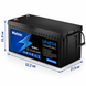 Акумулятор LiFePO4 Haisic 12.8V 200Ah 2560Wh з BMS, активним балансиром 5А та Bluetooth, для інвертора і ДБЖ 1009262 фото 4