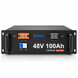 Комплект резервного живлення DATOUBOSS 6,2 кВт 48В Wi‑Fi + акумулятор LiFePO4 Haisic 48В 100Ah 4,8 кВт&middot;год, MPPT 120А, для дому 2509265 фото 6