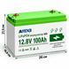 Комплект резервного живлення Anenji 4,2 кВт 24В Wi‑Fi + 2 акумулятори LiFePO4 12,8В 100Ah Bluetooth, 2,56 кВт&middot;год, для дому 2509266 фото 5