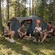 Туристическая палатка Pro Camp Haki 405х215х170 см: большая семейная палатка для кемпинга, 4-местная, водонепроницаемая, с тамбуром 1505264 фото 6
