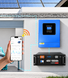 Комплект резервного живлення Anenji 6,2 кВт 48В Wi-Fi + LiFePO4 Haisic 48V 100Ah 4,8 кВт&middot;год, MPPT 120A, для дому та квартири 2509267 фото 9